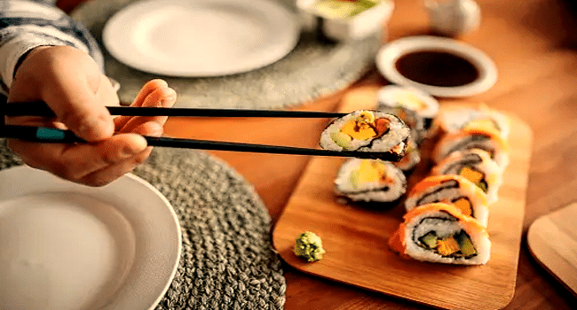 Fresh Sushi Rolls Negi & Noris Artisanal Creations